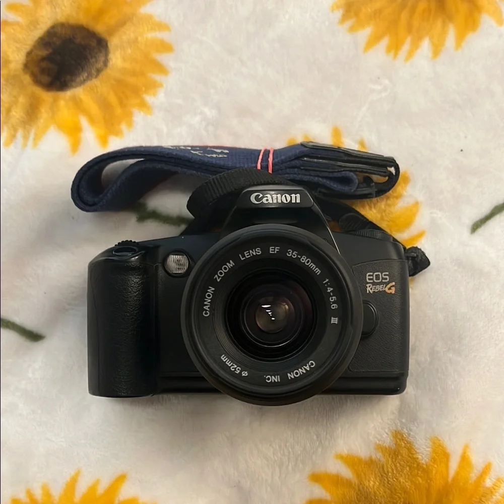 Canon Black EOS Rebel G Camera